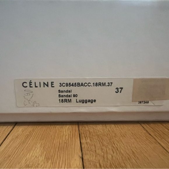 Celine Leather Bam Bam Sandals - Phoebe Philo - Picture 7 of 8